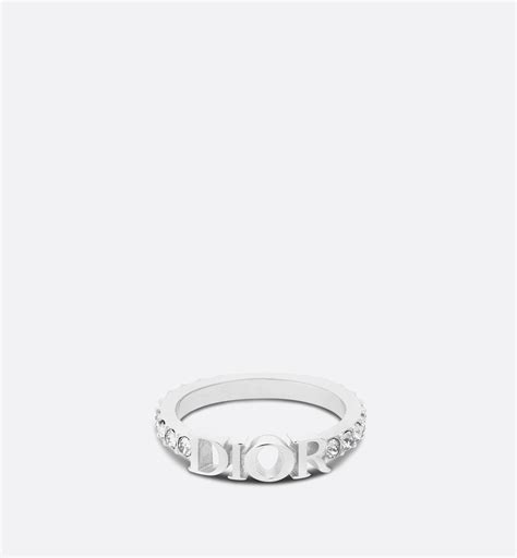 dior ring zilver|dior designer rings.